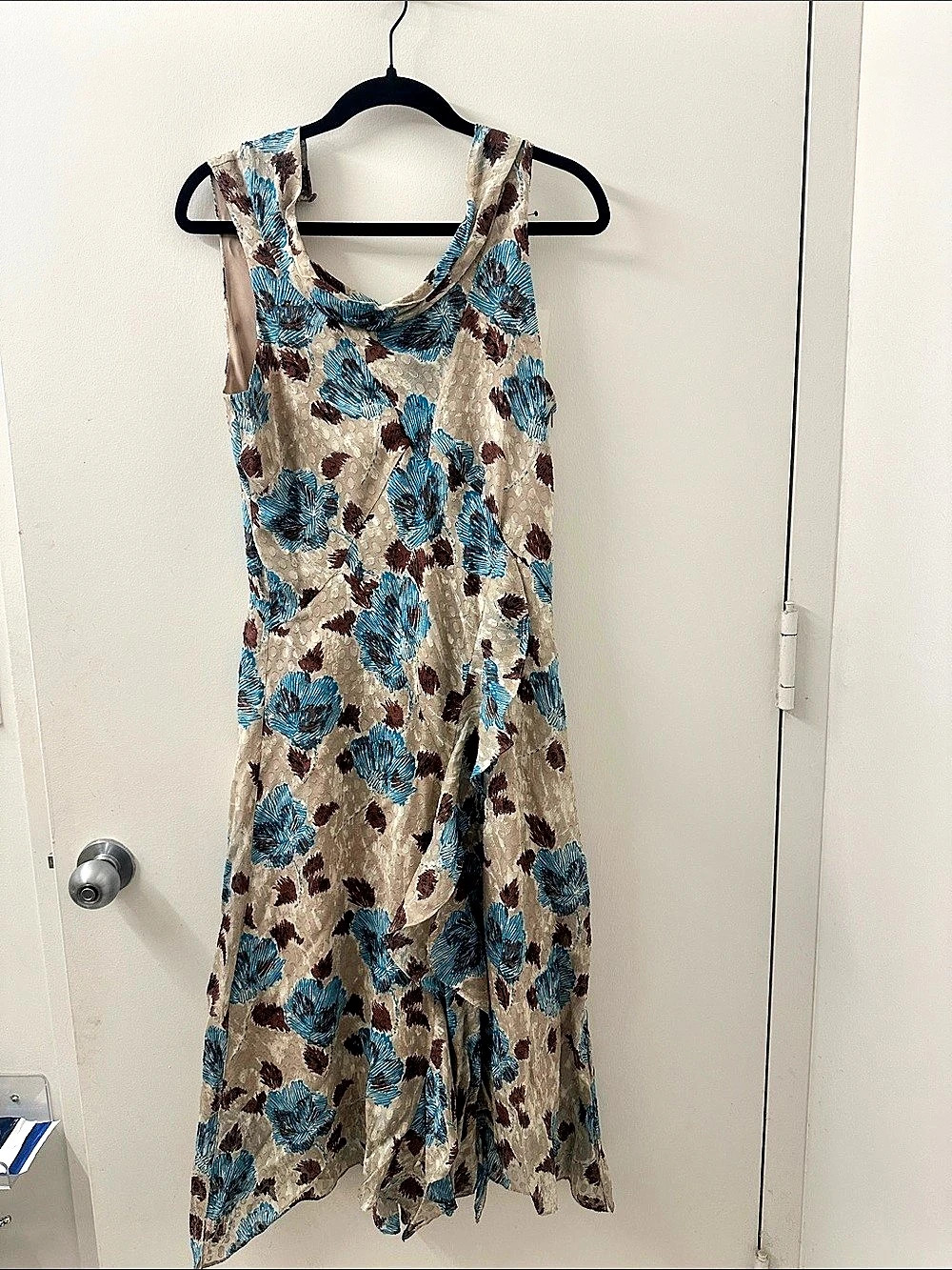 Cowl neck y2k style dress new with tags